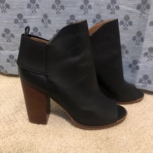 Kelsi Dagger Gemma Peep Toe Bootie